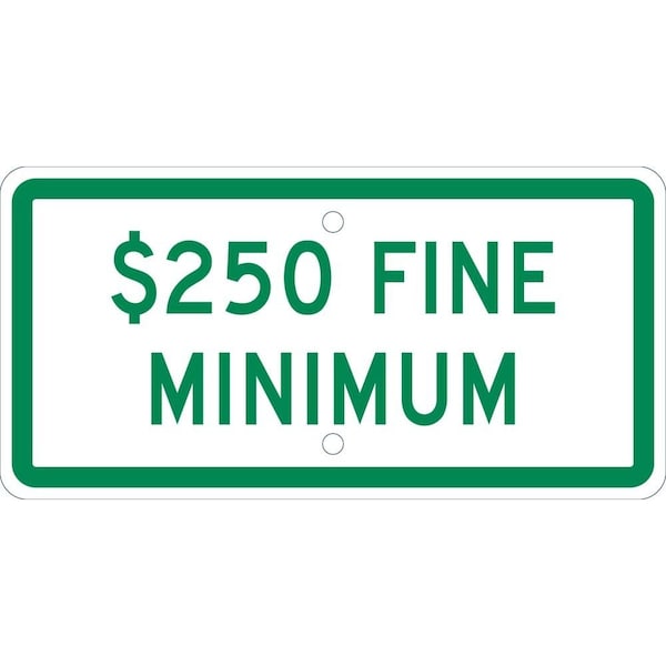 Nmc State Handicapped Parking Plaque $250 Fine Minimum, TMAS16H TMAS16H - main
