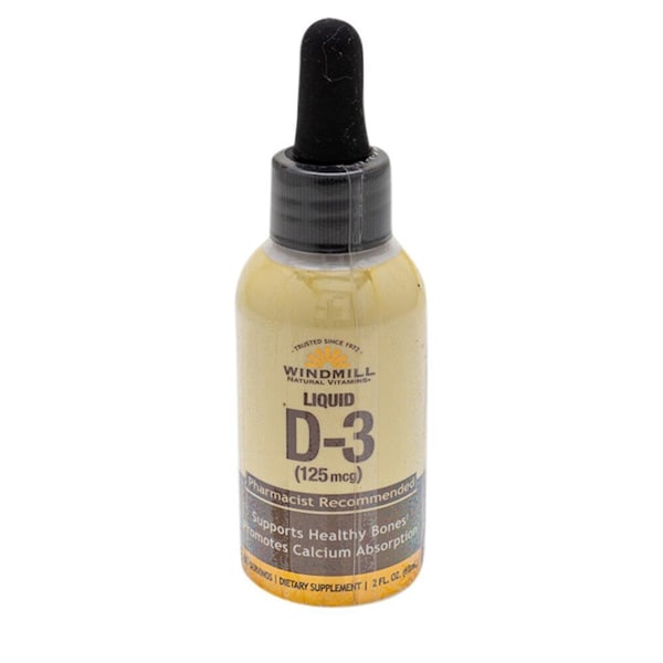 Windmill Vitamin D3, 125mcg, 60mL 03504600222 - main