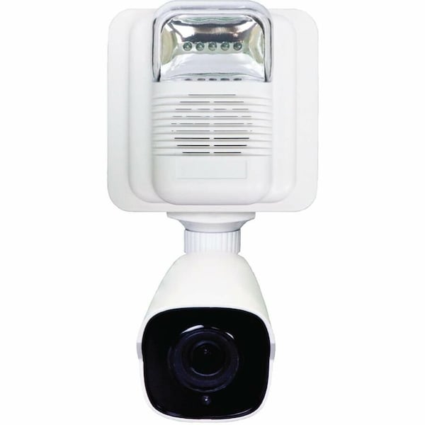 Speco Technologies Indoor Digital Deterrent Box with built-in strobe, 4MP IP Bullet with Advanced AI DD1 - main