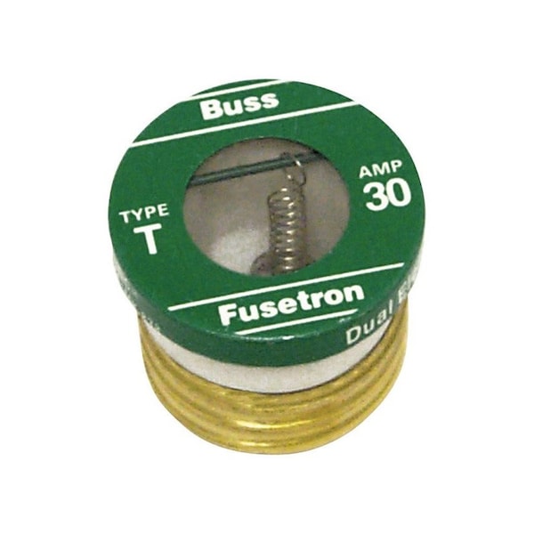 Eaton Bussmann Bussmann 30 amps Time Delay Plug Fuse, 4PK BP/T-30 - main