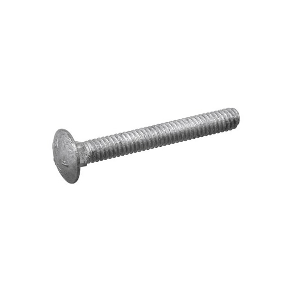 Hillman Carriage Bolt, 5 in L, Steel, Galvanized 812590 - main