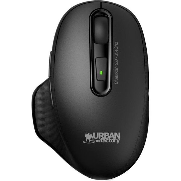 Urban Factory ONLEE PRO DUAL: ERGONOMIC BLUETOOTH AND 2.4GHZ MOUSE 1600DPI - RECHARGEABLE - BL BTM10UF - main
