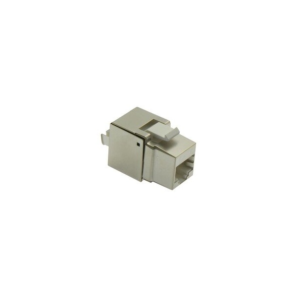 Cable Wholesale Shielded Cat6 Keystone Jack, RJ45 Female to 110 Punch Down 326-521 - main