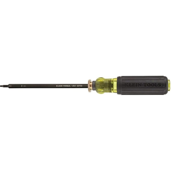 Klein Tools Screwdriver, Adjustable Length, SQ #1, #2 #1, #2 4" to 8" 32708 - main