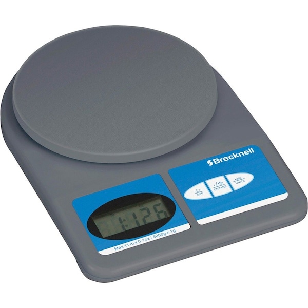 Salter Brecknell Electronic Weight-Only Utility Scale- 11lb Capacity- 5-3/4 Platform 311 - main