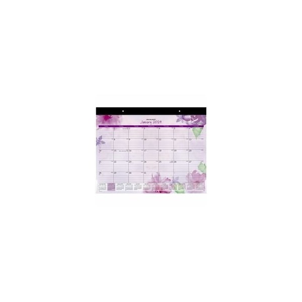 At-A-Glance Beautiful Day Desk Pad, 22 x 17, Assorted, 2020 SK38704 - main