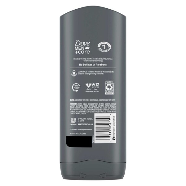 Dove Men+Care Sensitive Skin Body and Face Wash, 13.5 Ounce, 6PK 64411123 - main