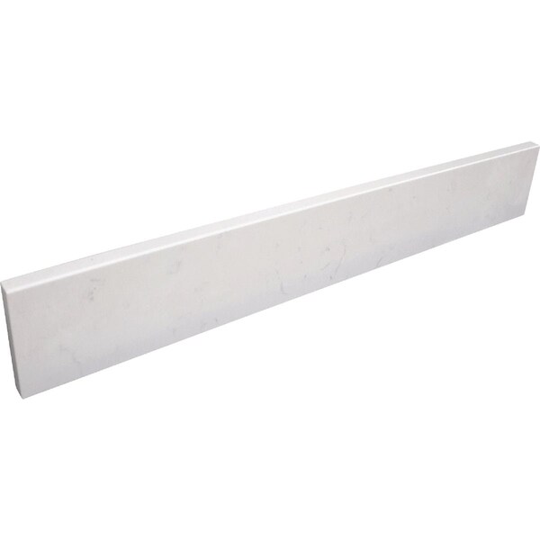 Bertch Oasis 37'' x 22.5'' Jasmine White Veined Quartz Vanity Top with Rectangular Bowl O-Q-JW-RPB3722 - main