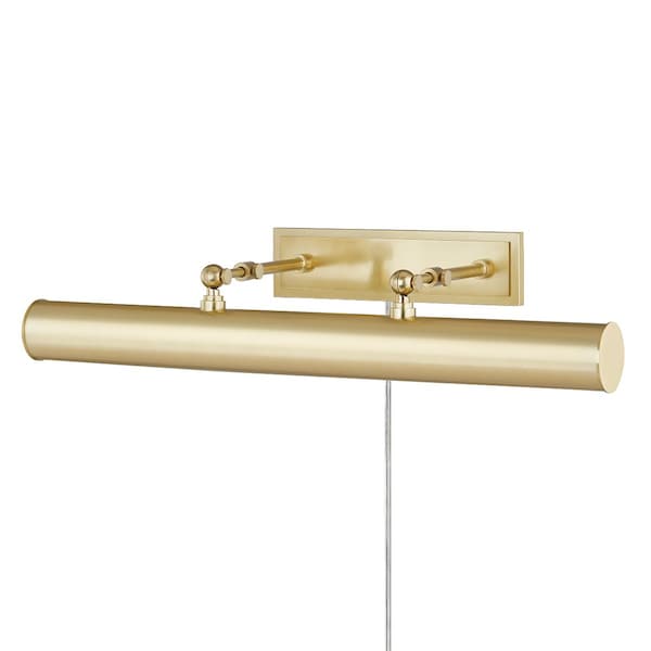 Mitzi Holly 3 Light Picture Light 5 In. Aged Brass HL263203-AGB - main