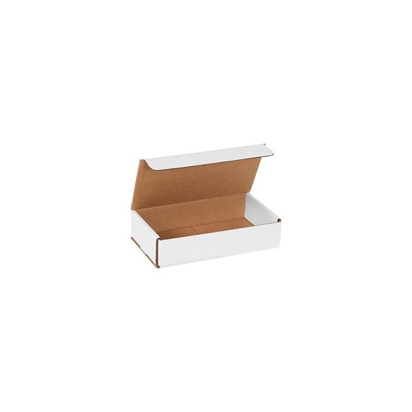 Bubblefast 50-9 x 5 x 2'' White Corrugated Mailers, 50PK BFM952 - main