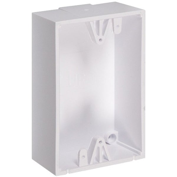 Safety Technology International Back Box, Polycarbonate, White KIT-71100A-W - main