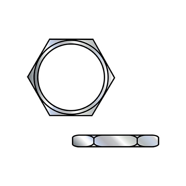 Zoro Select 5/8-24X156X3/4 Hex Mounting Panel Nut D.C. Zinc Alloy, 200Pk 622415612NP - main
