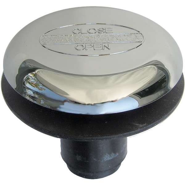 Westlake Pipe & Fittings 3/8''x1-3/4'' Rapid Fit Tip Toe Bathtub Drain Stopper with Chrome Plated Finish 3/1/4823 - main