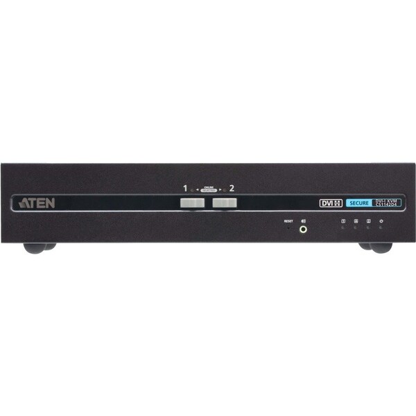 Aten 2-Port USB DVI Dual Display Secure KVM Switch (PSD PP v4.0 Compliant) CS1142D4 - main