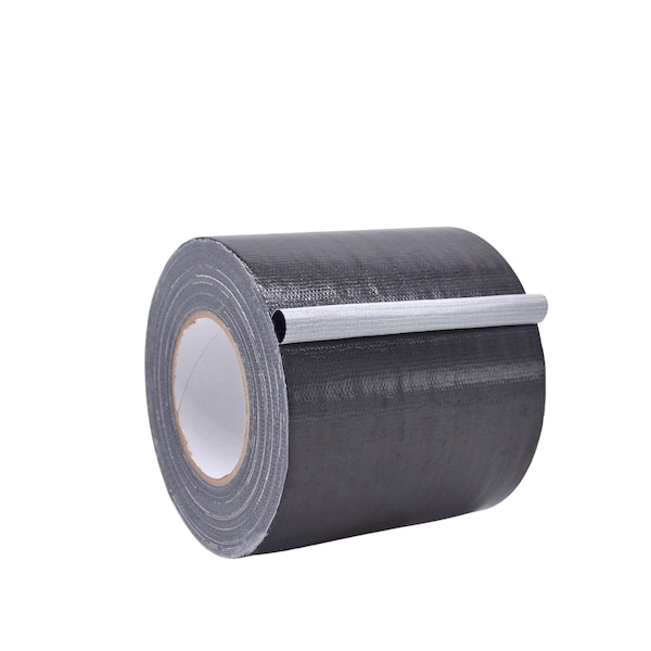 Wod Tape DTC9 Utility Grade Duct Tape Black, 6 inch x 60 ft., 8PK WOD DTC9-06000-8-60-BLA - main