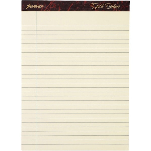 Tops Writing Pad, Top, Gold TOP20011 - main