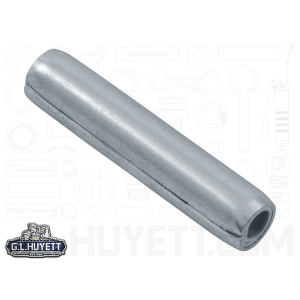 Huyett Coiled Spring Pin, Standard Duty, Zinc Plated High Carbon Steel, 0.156 in Dia x 0.750 in Length SPCZ-156-0750 - main