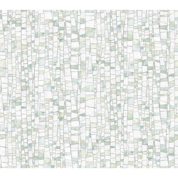 York Wallcoverings Kaleidoscopic Green Wallpaper FM1084 - main