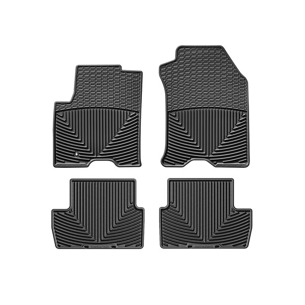 Weathertech Black, Front and Rear All Weather Floor Mats W98-W210 - main