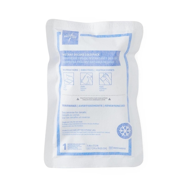 Medline 5in x 7.5in Deluxe Sweatless Instant Cold Pack MDS148010H - main