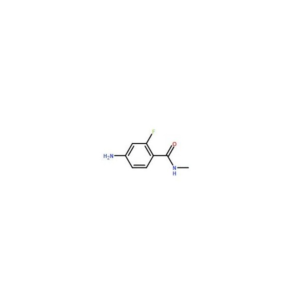 Ak Scientific 4-Amino-2-fluoro-N-methylbenzamide (5g), CAS 915087-25-1 3273AH-5g - main