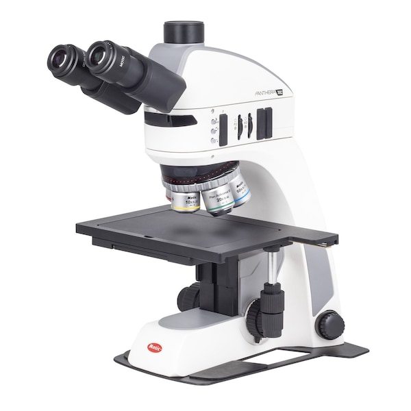 Motic Instruments Usa Panthera TEC-BD/DF/RL Trinocular Compound Upright Microscope with 6x4 Stage 1100104600221 - main