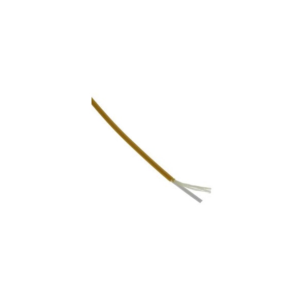 Cable Wholesale Furcation Tube, 2.0mm with Aramid Yarn, LSZH, Yellow, Spool, 500 meters 15F4-08100 - main