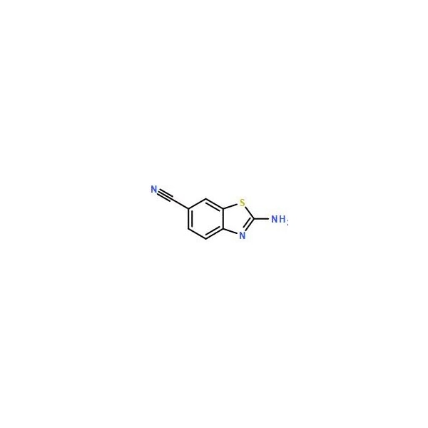 Ak Scientific 2-Amino-benzothiazole-6-carbonitrile (5g), CAS 19759-66-1 R015-5g - main