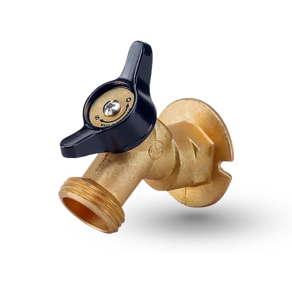 Everflow FIP Inletx3/4" MHT Outlet Quarter Turn Sillcock Hose Bibb 1/2" 47122-NL - main