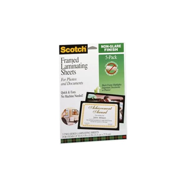Scotch SelfSealing Laminating Pouches, 9.0i, PK24 LS8545G - main