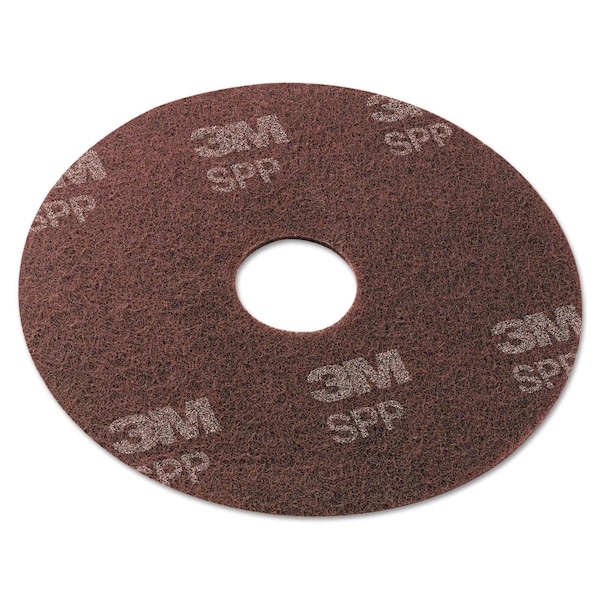 Scotch-Brite Surface Preparation Pad, 20" Diameter, Maroon, PK10 PK SPP20 - main