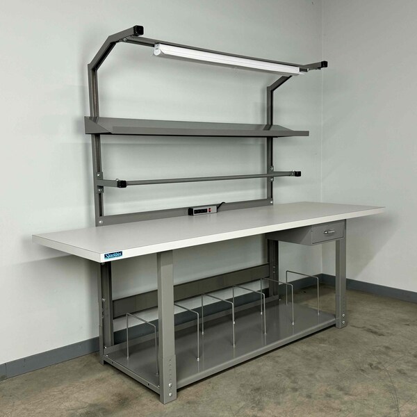 Stackbin Workbenches, 96" W, 1000 lb. P9630BDN-BL - main
