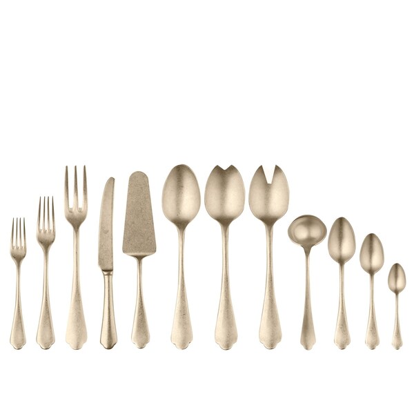 Mepra Dolce Vita Pewter Flatware Set - 67 Pieces - Champagne 106422067PC - main