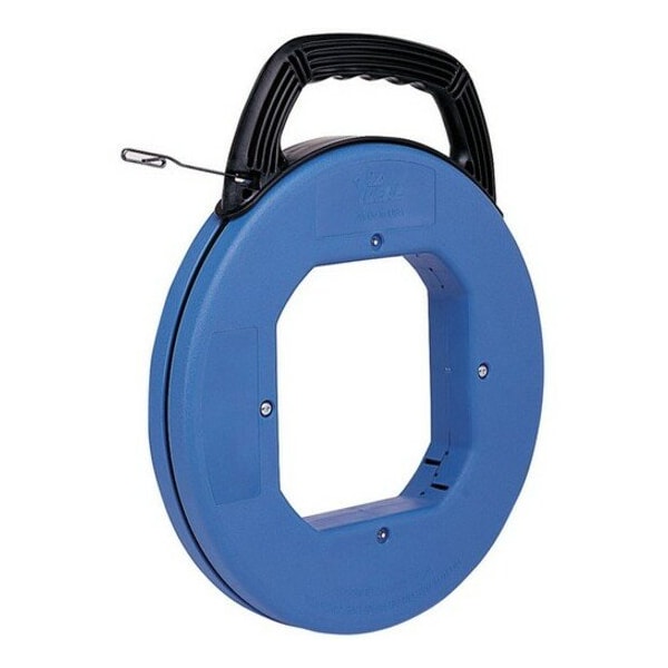 Ideal Fish Tape, Length 240 ft, Tape Width 1/8 in, Steel, Blue 31-057 - main