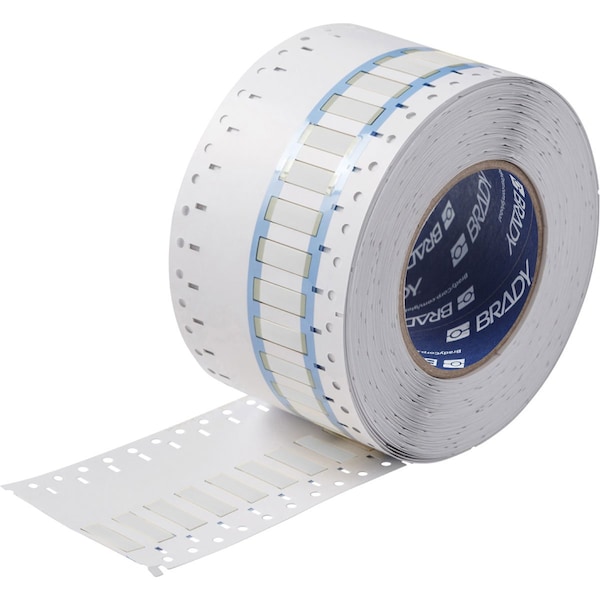 Brady BSP45 Series PermaSleeve Heat Shrink Polyolefin Wire Marking Sleeves, 0.187 in. Dia x 1 in. W, White SA-3PS-187-1-WT - main