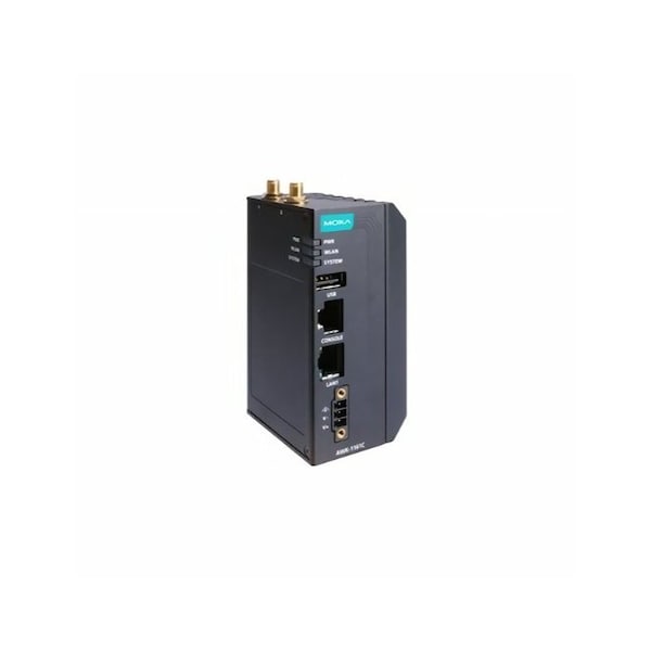 Moxa Industrial 802.11ax wireless AP with 1 10/100/1000BaseTX port, IP30, US band AWK-1161A-US-T - main