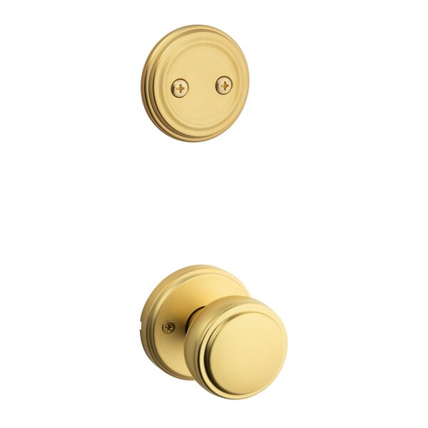 Kwikset Residential Handlesets Dummy Reversible Satin Brass 968SOK-4 - main