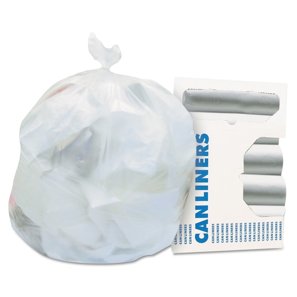 Heritage 33 gal Trash Bags, 30 in x 39 in, Premium, 0.65 mil, Clear H6639HC - main
