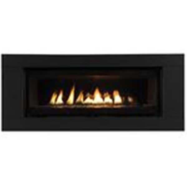 Perfectpillows 54 in. Surround Fireplaces - Black PE2967813 - main