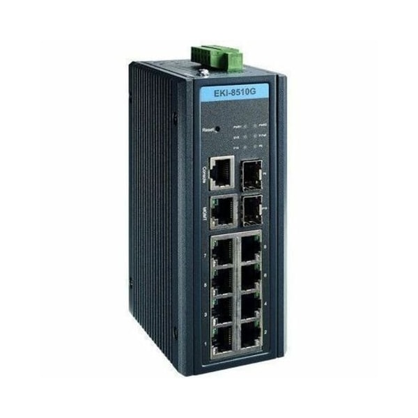 Advantech 8G + 2G SFP Managed TSN Switch EKI-8510G-2FI-A - main