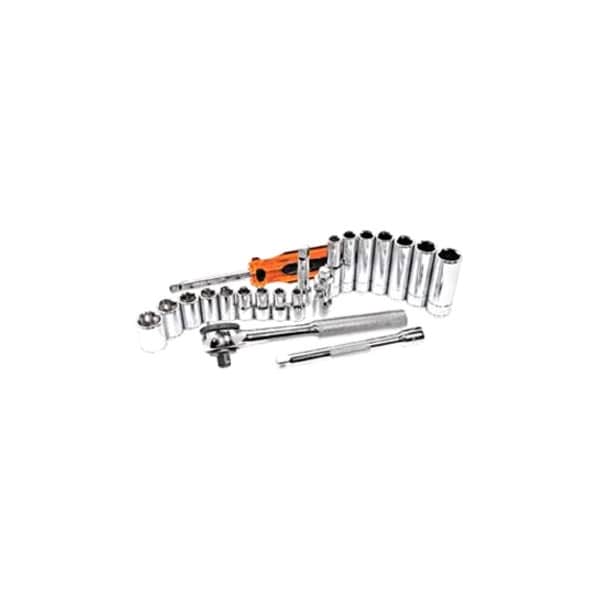 K-Tool International 1/4" Drive, 5.5mm Metric Socket, 6 Points, Deep Chrome 6Pt, 1/4"Dr, 5.5mm KTI-26255 - main