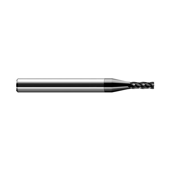 Harvey Tool 0.1090in (7/64) Cutter DIA x 0.0100in Radius x 0.3270in L of Cut Carbide Corner Radius End Mill 75802-C4 - main
