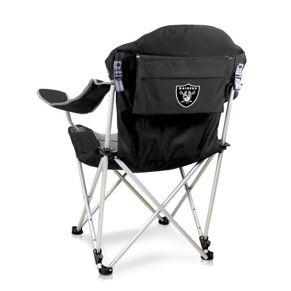 Picnic Time Family Of Brands NFL Las Vegas Raiders - Reclining Camp Chair 803-00-175-234-2 - main