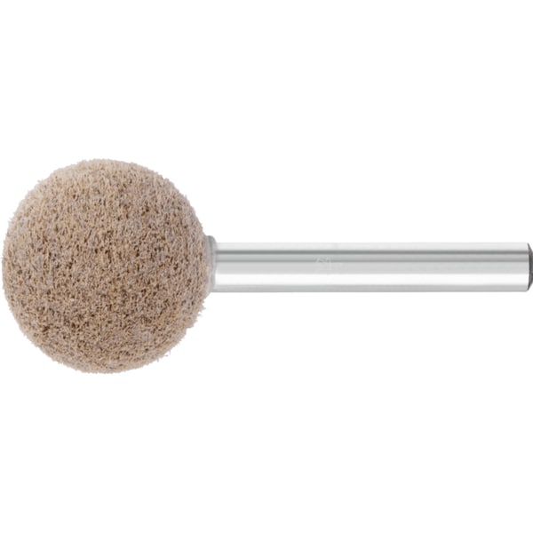 Pferd Unitized Mounted Point, Ball Shape, A25, 6AF (MH), 1/4 in Shank, 10PK 47963 - main