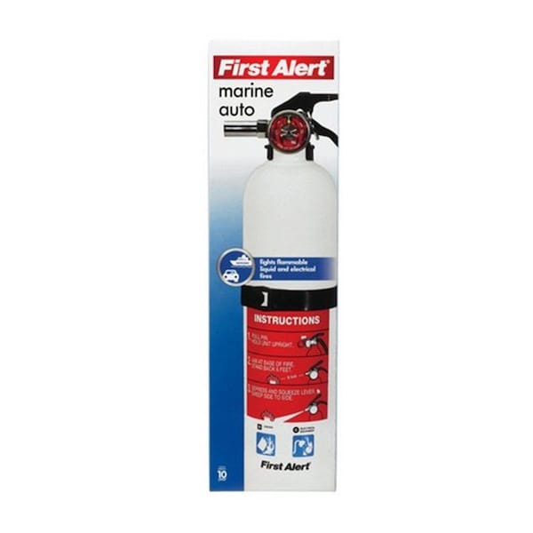 First Alert AUTOMAR10 2.75 lbs Marine Fire Extinguisher 84376 - main