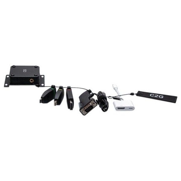C2G Adptr Ring DP, mDP, USB-C Lgntng VGA UNIV C2G29891 - main