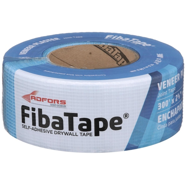 Adfors FibaTape 300 ft. L X 2-1/2 in. W Fiberglass Mesh Blue Self Adhesive Veneer Plast FDW6367-U - main