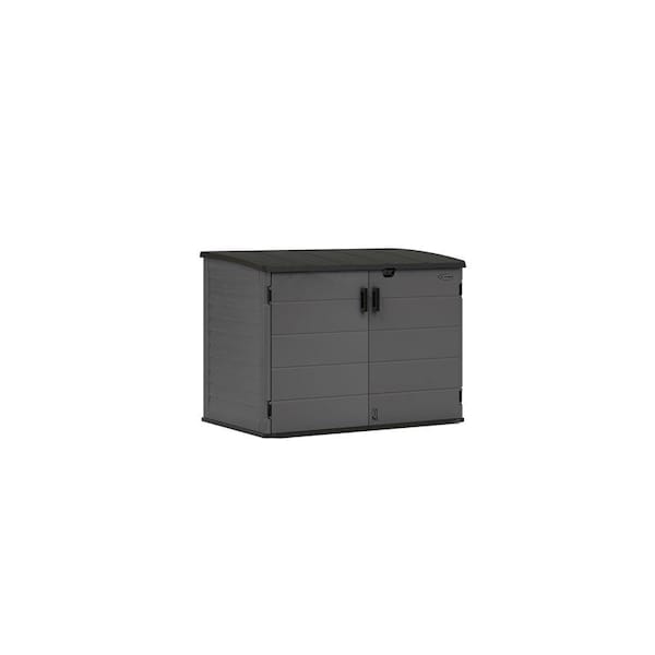 Suncast The Stow Away 5 ft. x 3 ft. Resin Horizontal Storage Shed with Floor Kit BMS4781 - main