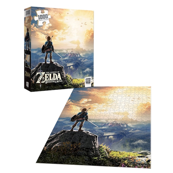Usaopoly The Legend of Zelda Breath of the Wild Puzzle, 1000-Piece Puzzle PZ005-689 - main