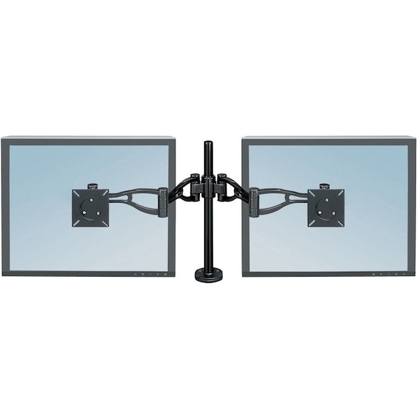 Fellowes PROFESSIONAL SERIES DEPTH ADJUSTABLE DUAL MONITOR ARM FEATURES TWO MONITOR ARMS 8041701 - main